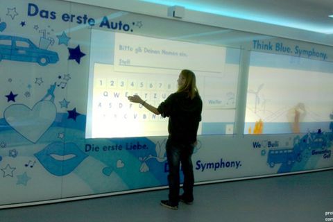 Volkswagen Think Blue Autostadt and iPad App